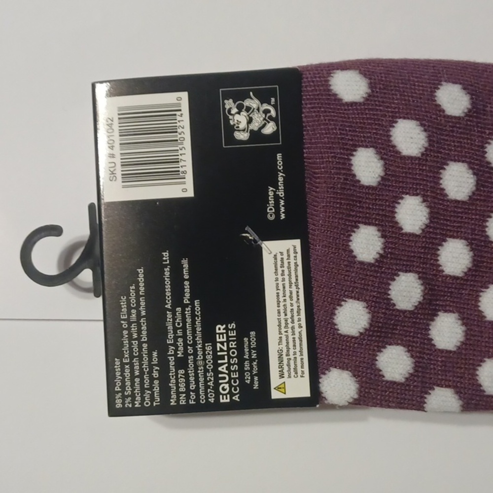 Minnie Mouse Socks - Picture 4 of 4